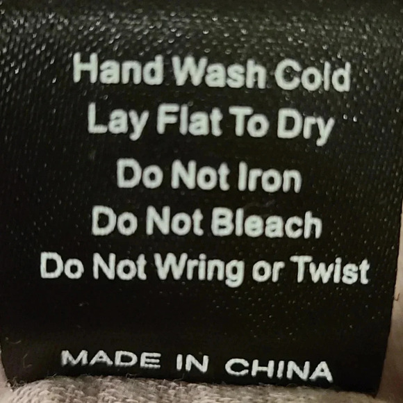 New! POL Oversized Button Down Crochet Sweater Sleeve Gauze Shacket Purp… - Picture 5 of 5